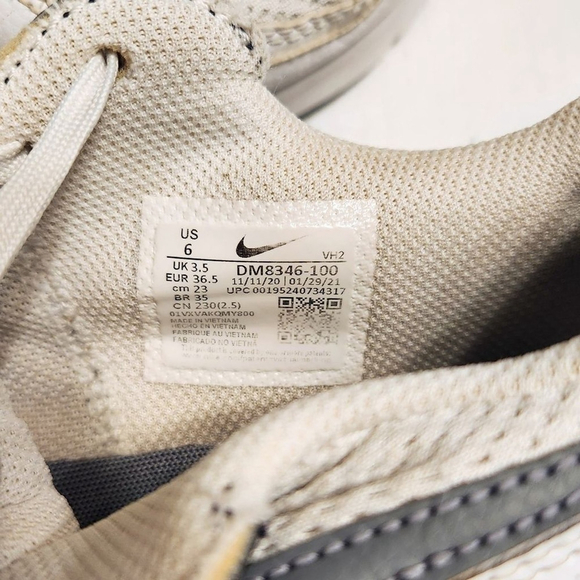 Nike Air Max Excee Leather Mesh Sneakers White Green Grey 6 - Picture 10 of 10